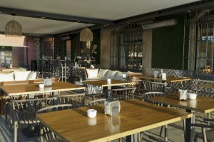 Área de servicio en la Autovía A8